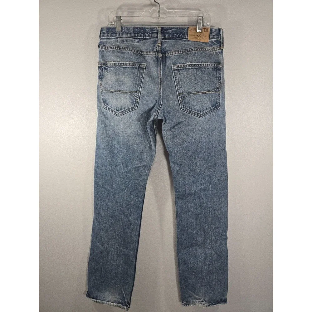 Hollister Balboa medium wash Blue Jeans Mens Size 32x32 Y2K vintage AE